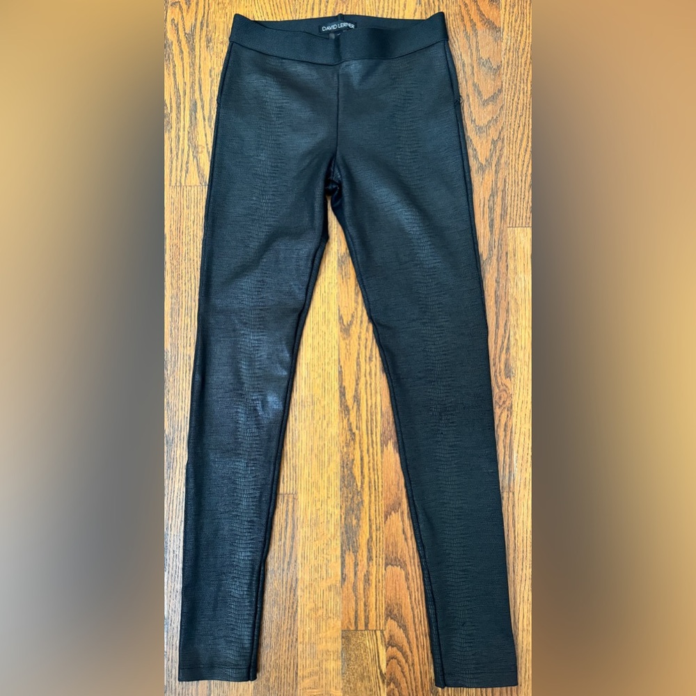 David Lerner Python Print Leggings XS